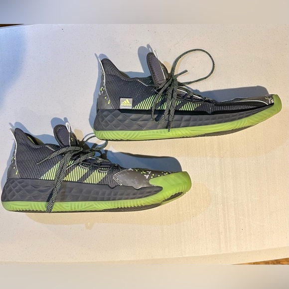 Adidas Men’s Pro Boost Low Basketball Shoes Digi Camo Green Gray‎ FW8525 Size 13 - Picture 5 of 8